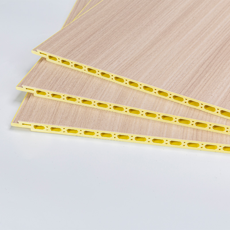 YXWPC609 9 mm hrúbka 60 cm Hrúbka šírky rýchla inštalácia WPC stenový panel integrovaný stenový panel bambusové drevené vlákno stena vlákna