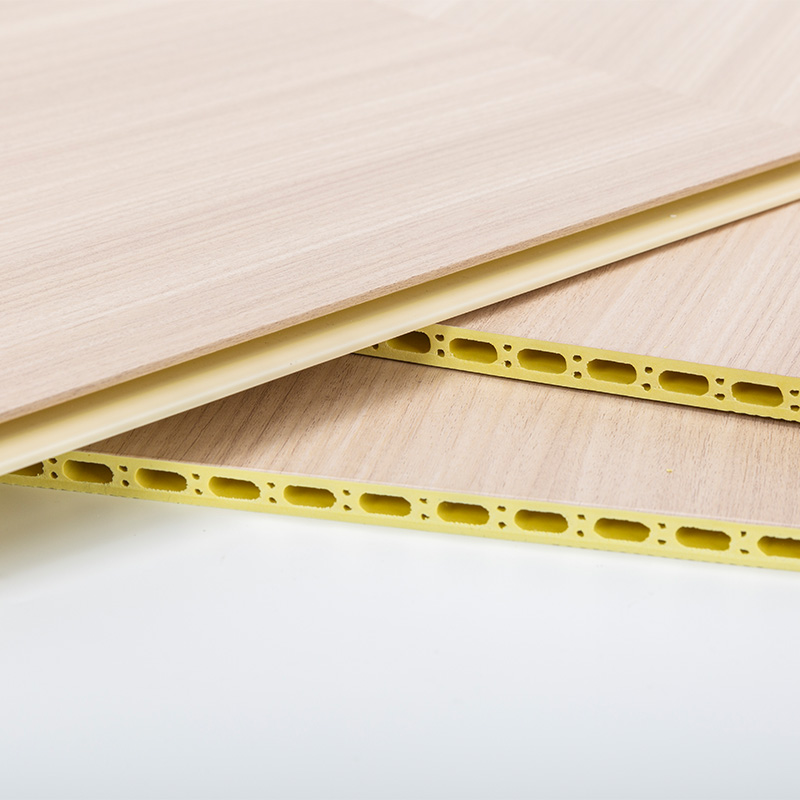 YXWPC609 9 mm hrúbka 60 cm Hrúbka šírky rýchla inštalácia WPC stenový panel integrovaný stenový panel bambusové drevené vlákno stena vlákna